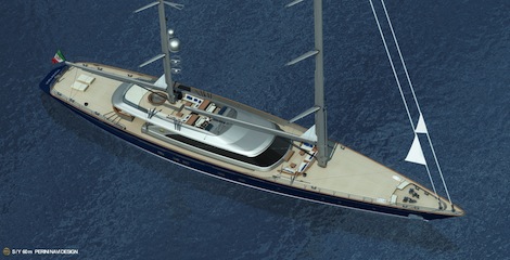 Image for article Perini Navi Group sell 60m C.2232 ketch
